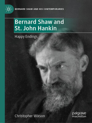 cover image of Bernard Shaw and St. John Hankin